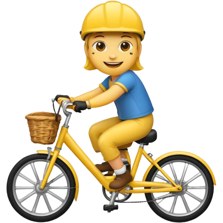 Emoji riding bike  emoji