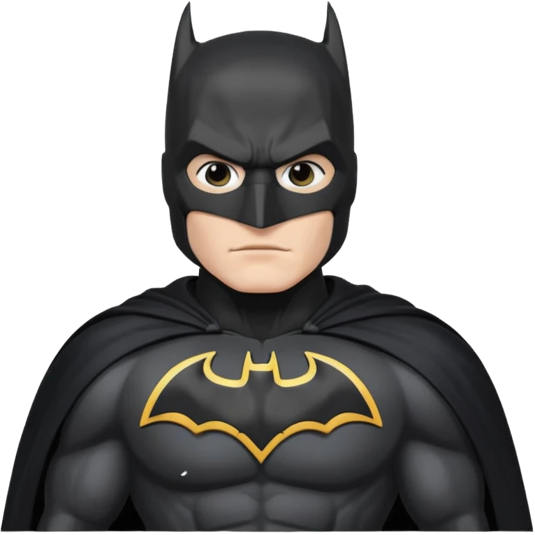 BatMan white skin emoji