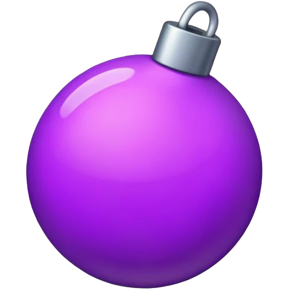 Purple bomb emoji