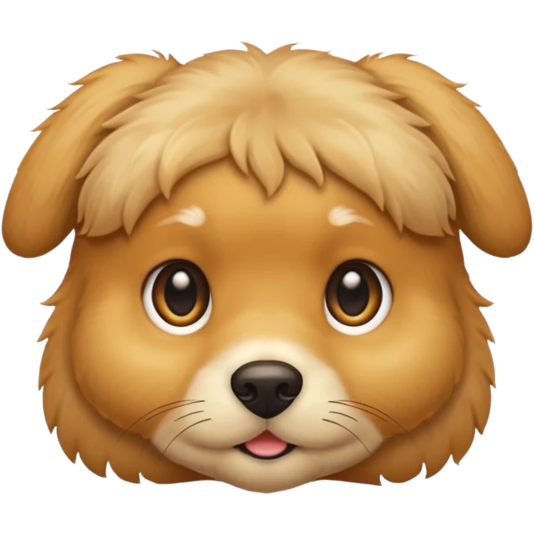 Golden Baby puppy face 🐶 emoji