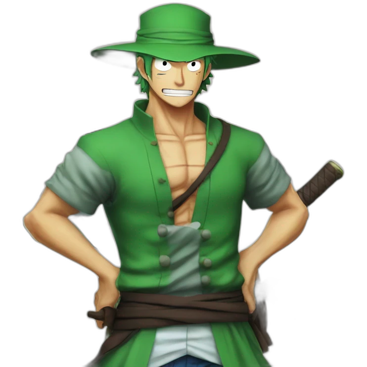 One piece zoro emoji
