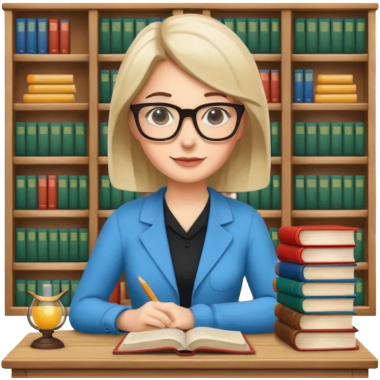 librarian at desk emoji