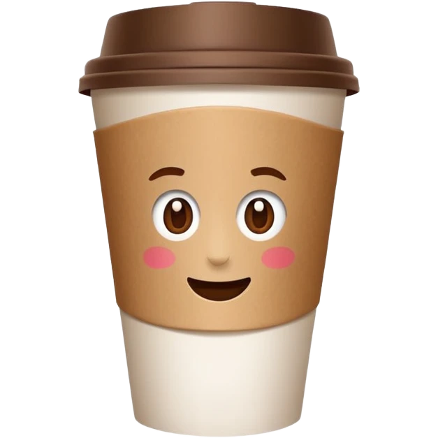 Takeaway coffee emoji