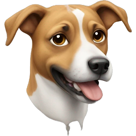 Dog smoke emoji