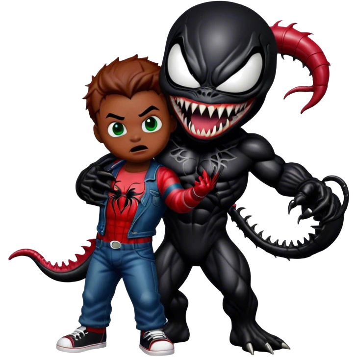 venom with chucky emoji
