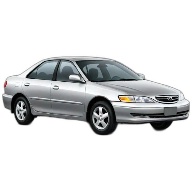 1999 camry two-tone silver and grey emoji