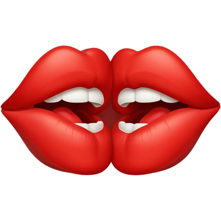 Labbra bacio emoji