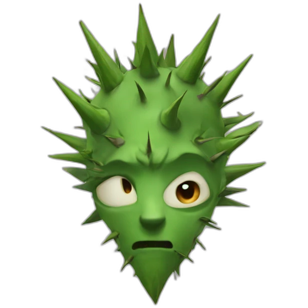 Faki that has thorns emoji