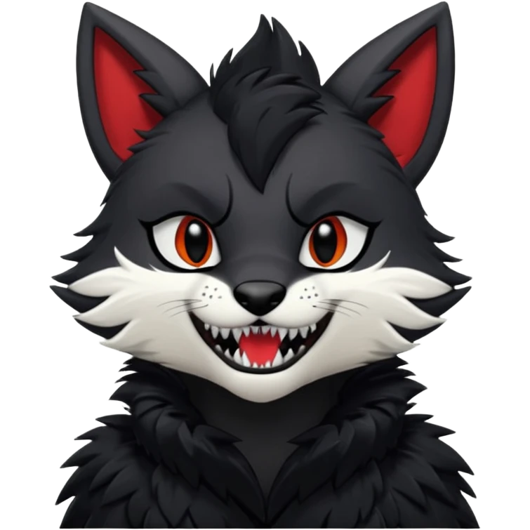 Edgy sharp anthro furry by Falvie, LiLaiRa, AngieWolf emoji