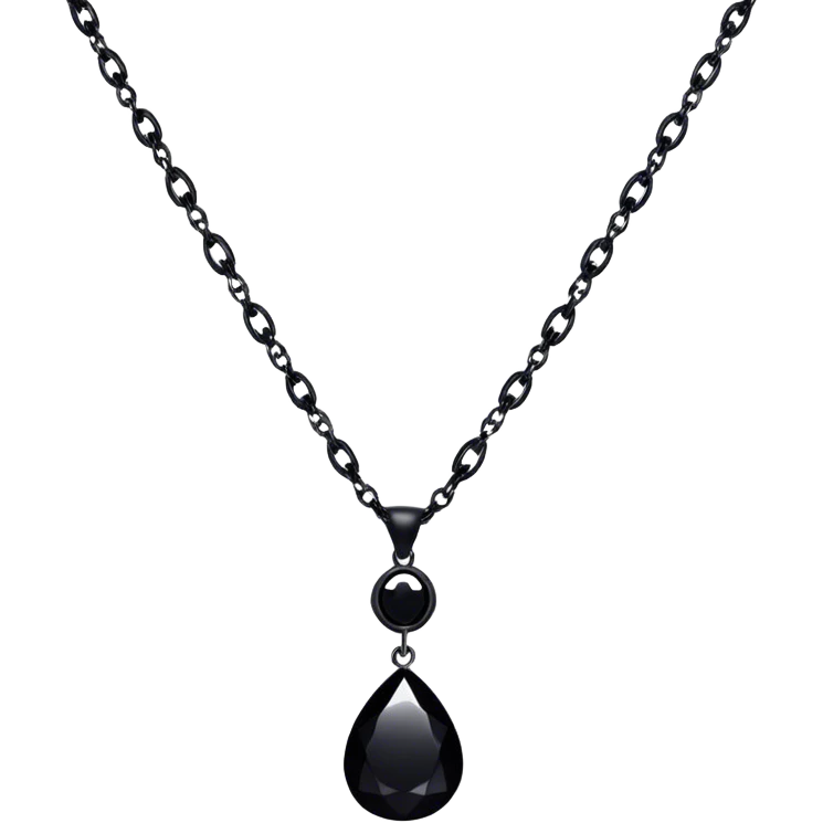 goth necklace  emoji