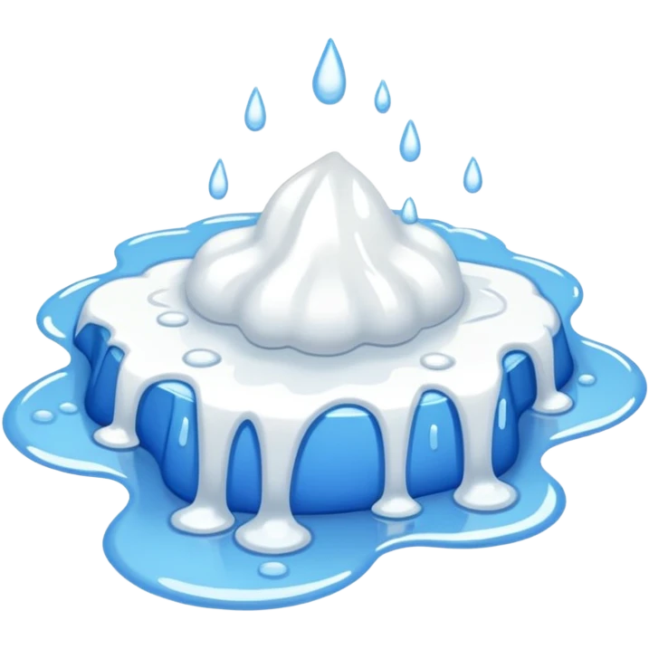 White paint emoji