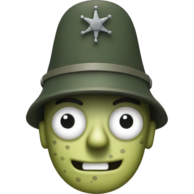 SpongeBob soldier emoji