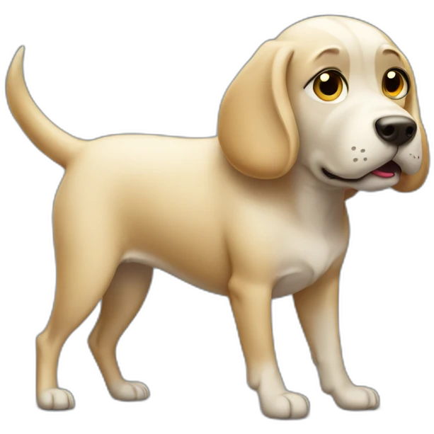dog peeing emoji