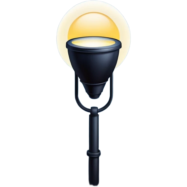 spotlight in the night sky emoji