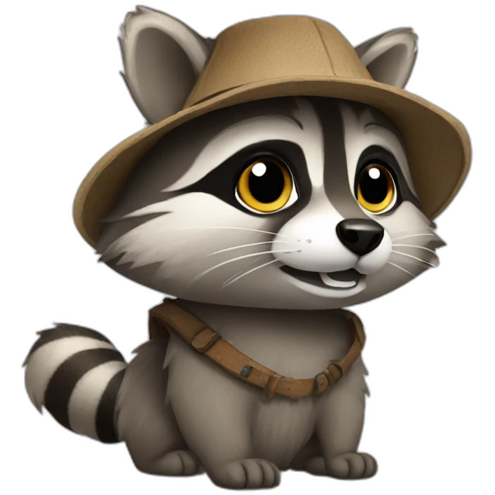 Poland raccoon emoji