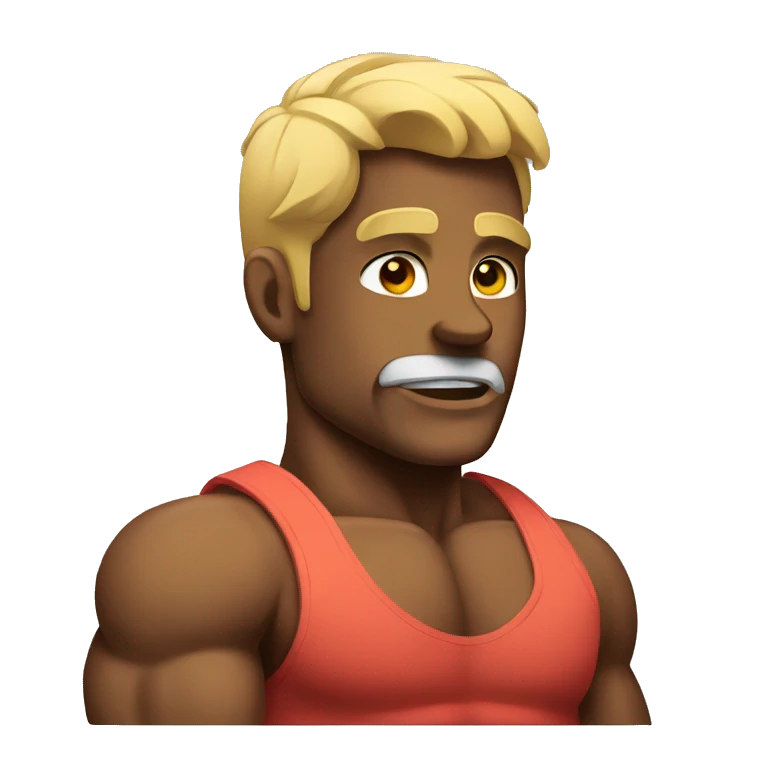 Bodybuilder emoji