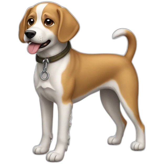 Chien sur chiene emoji