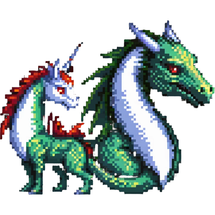 dragon with a horse's head emoji