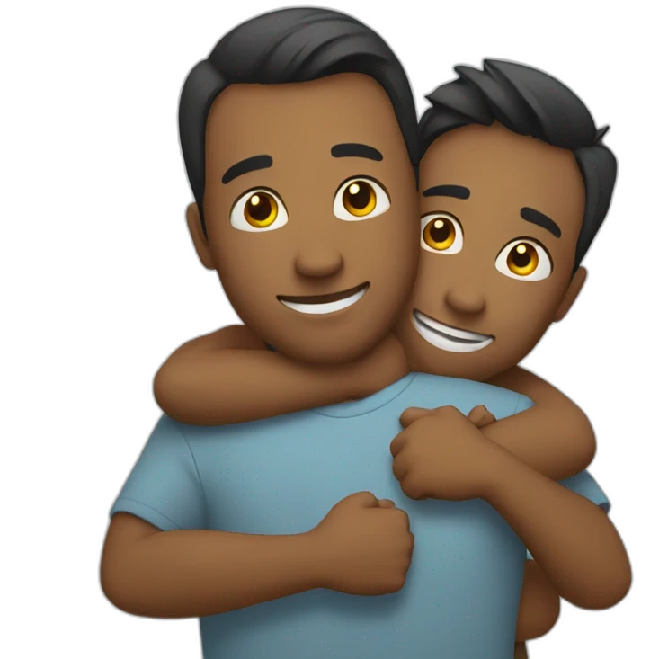 Hug emoji
