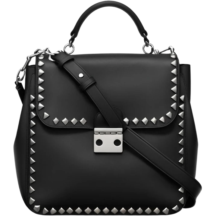 Ultra Realistic, studs allover Alexander Wang Medium Rex Shoulder Bag emoji