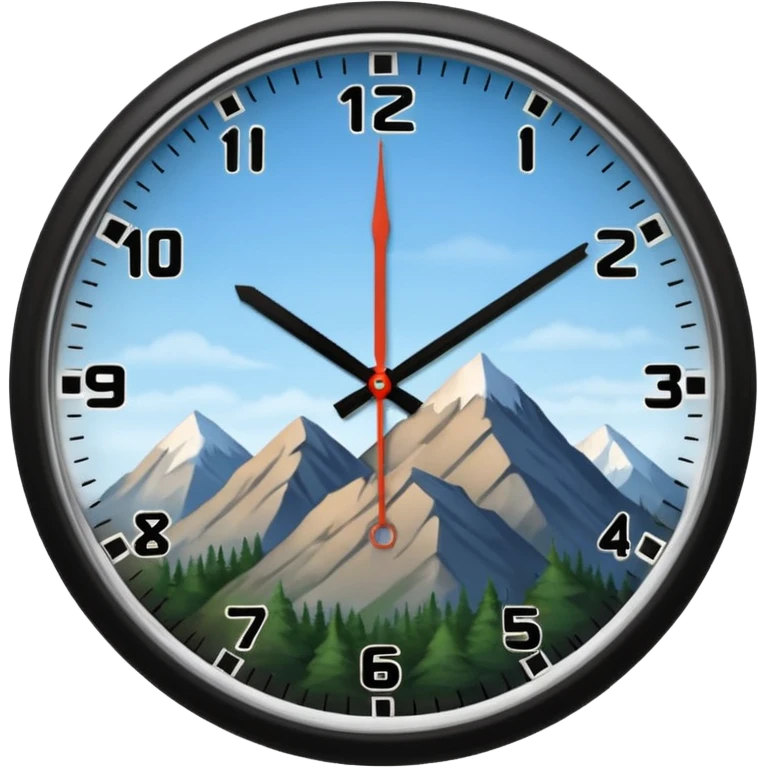 mountain standard time (MST) emoji