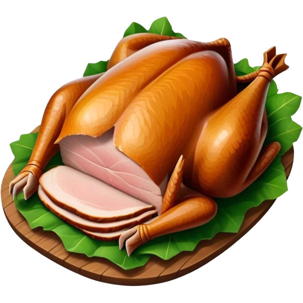 Collared greens and smoked turkey  emoji