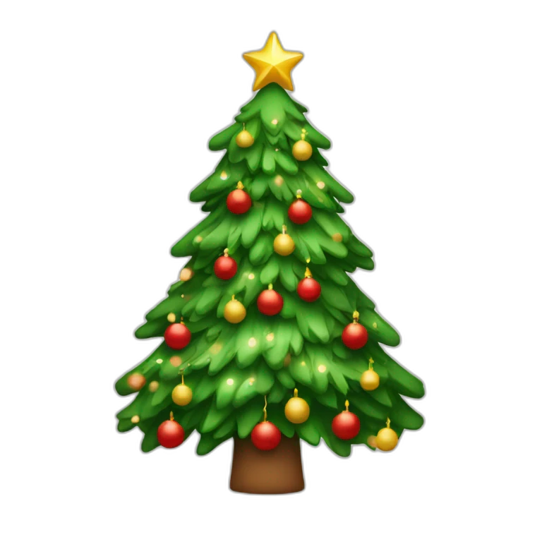 Sapin de noël emoji