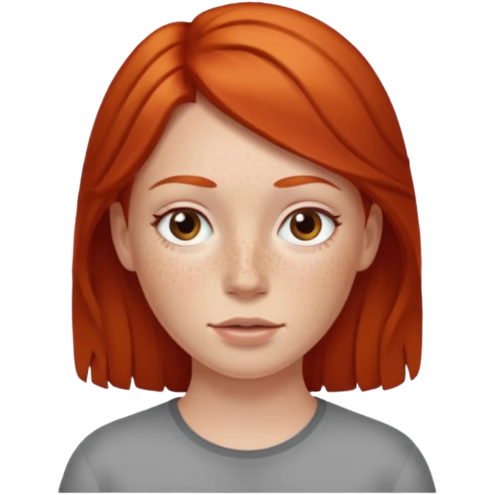 lol red headed emoji