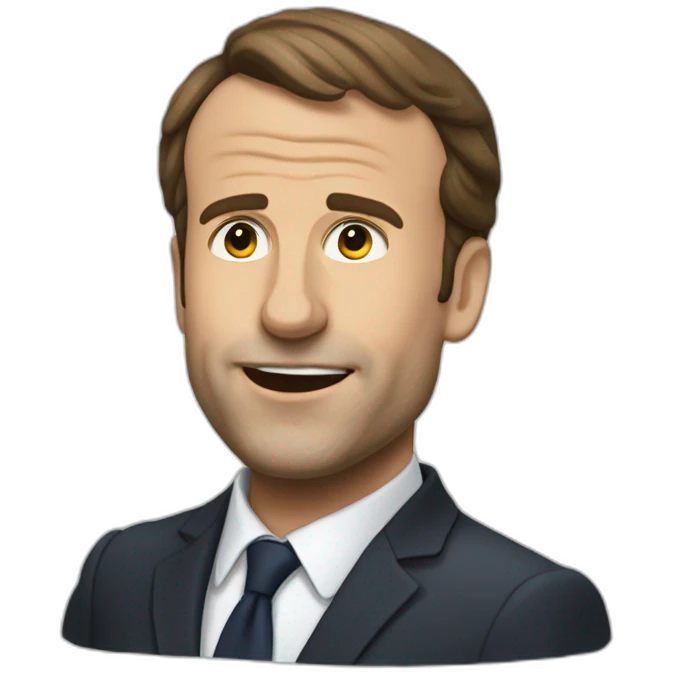 Macron qui dort emoji