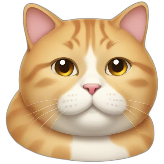 obese cat emoji