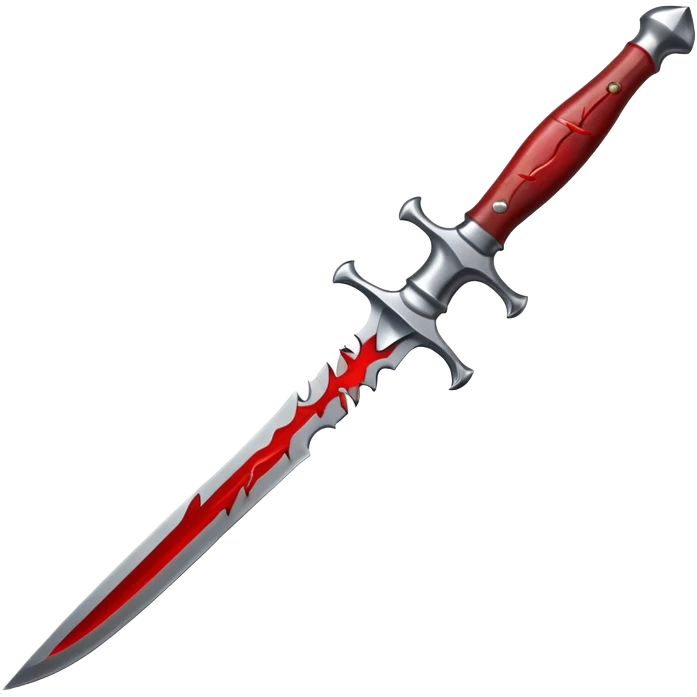 Bloody dagger emoji