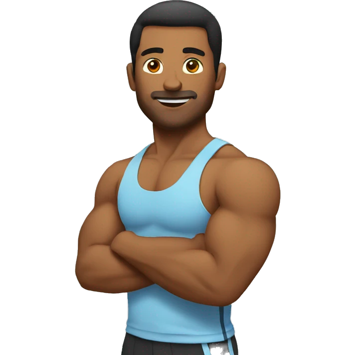 gym man emoji emoji