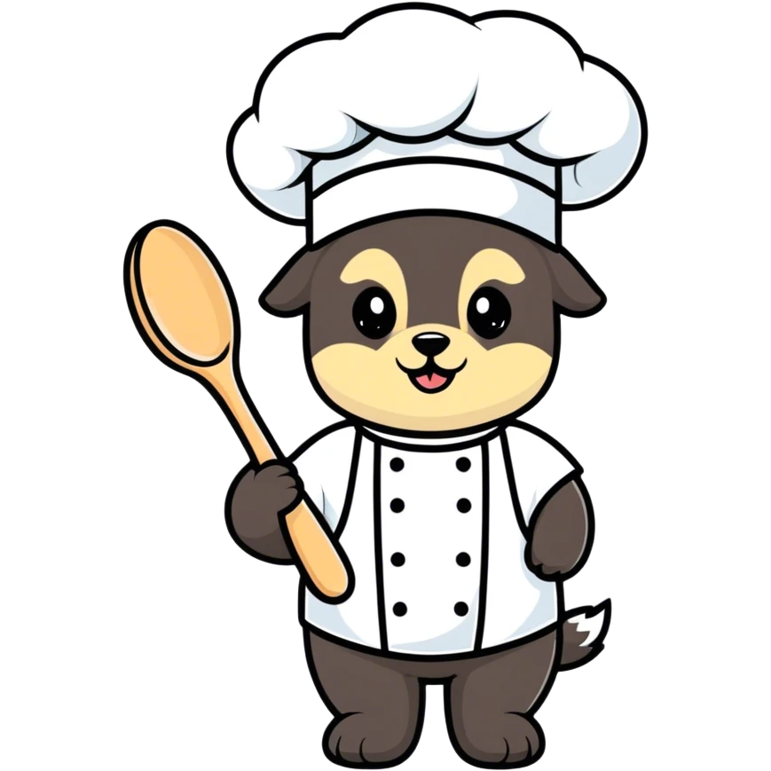 Shep baby as cook emoji