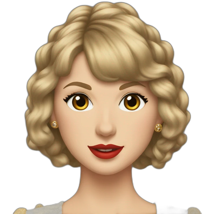 Taylor Swift in her folklore era emoji