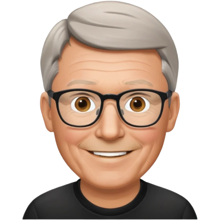 Alex Ferguson football coach, glasses emoji