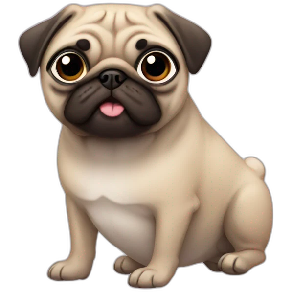 Pug  emoji