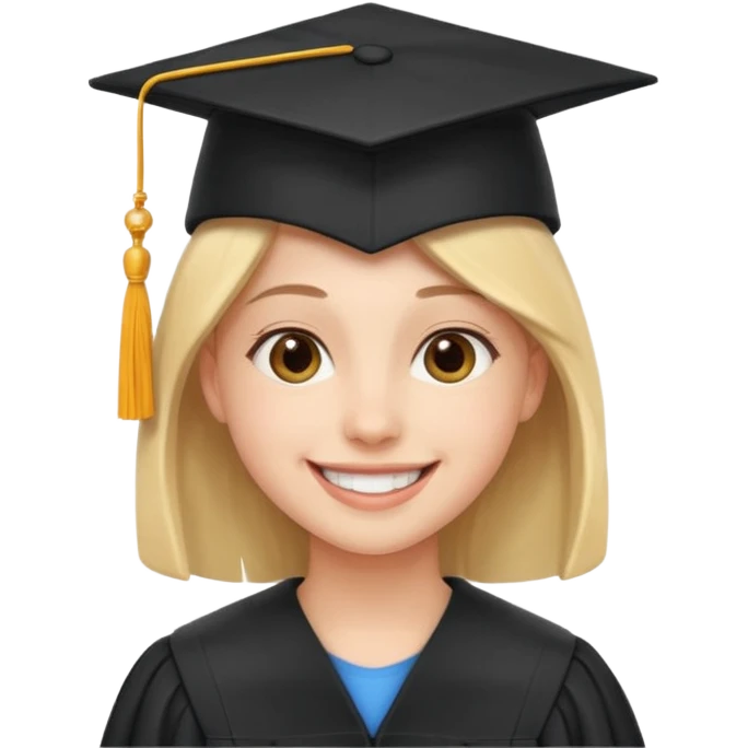 happy student emoji