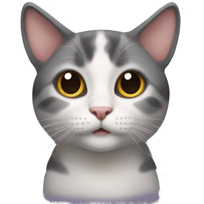 hybrid of cat and black  emoji