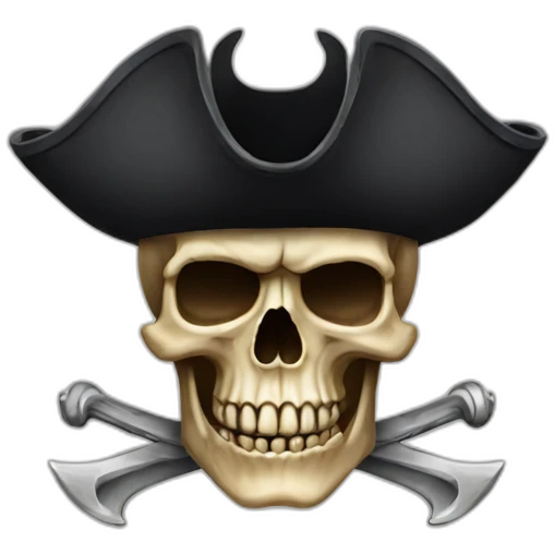 skull pirate emoji