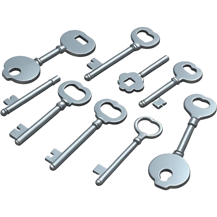 keys on floor  emoji