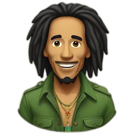Bob Marley emoji