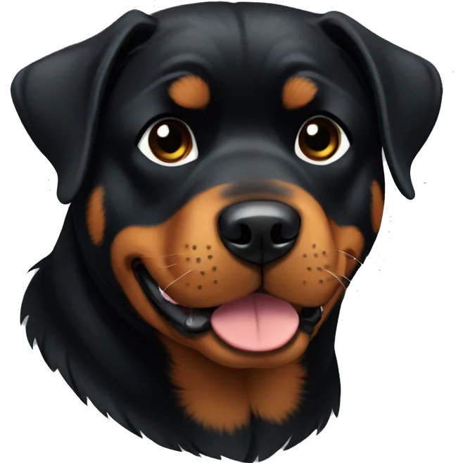 mini Rottweiler emoji