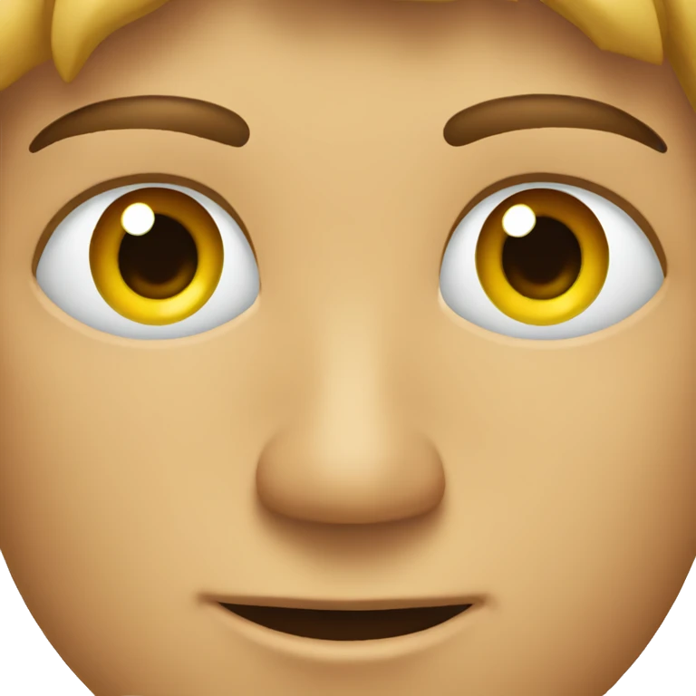 Face with a big eys emoji