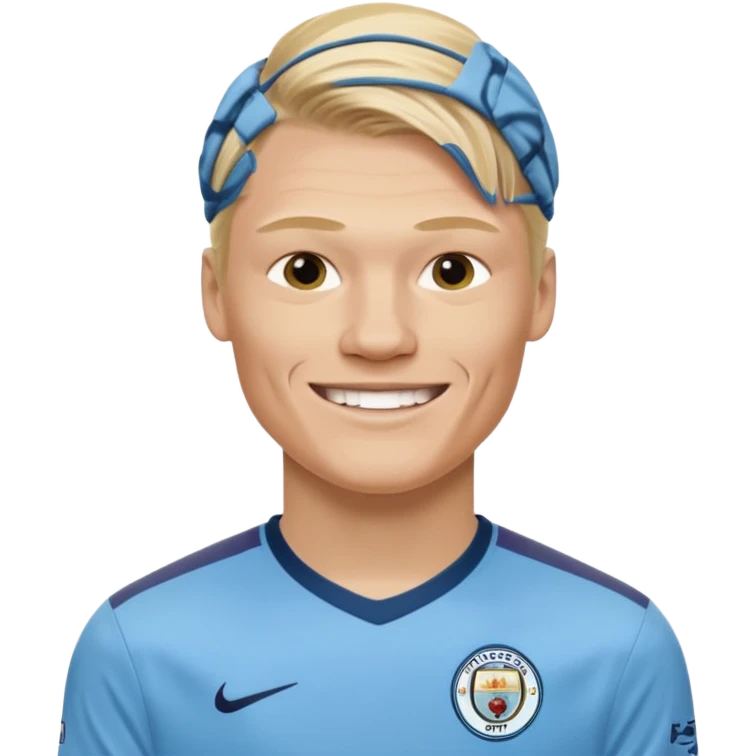 Erling Haaland Manchester City emoji