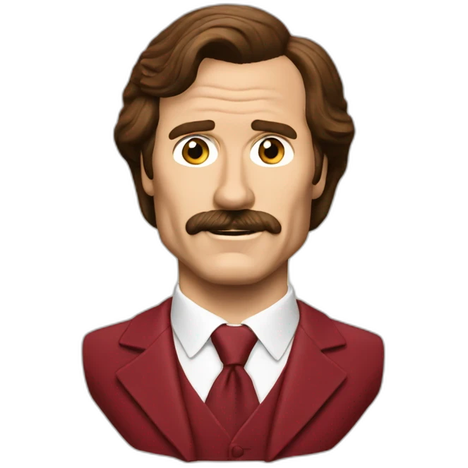 Ron burgundy emoji