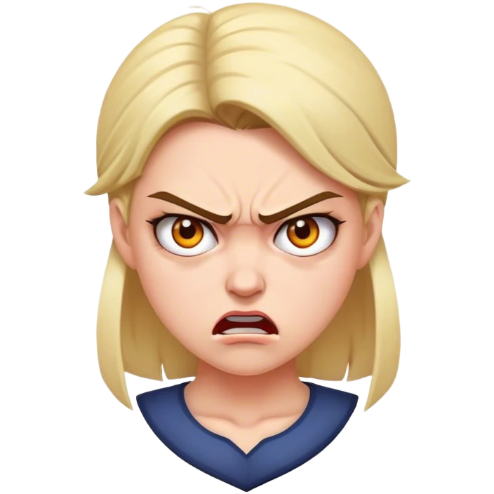 Stupid bitch emoji