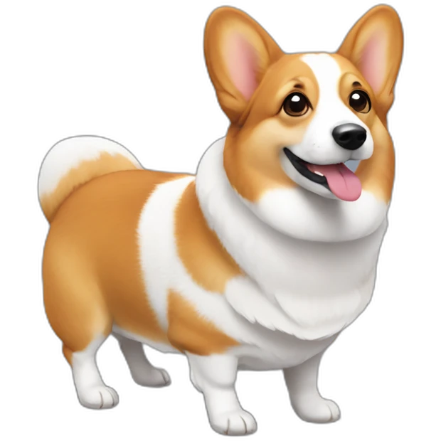 corgi with big butt emoji