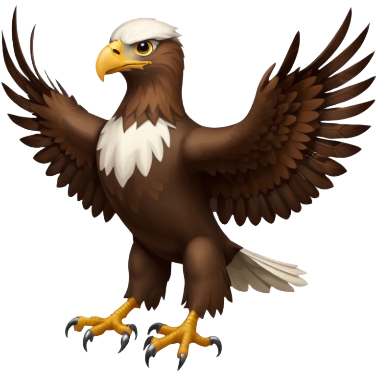 eagle, front view emoji