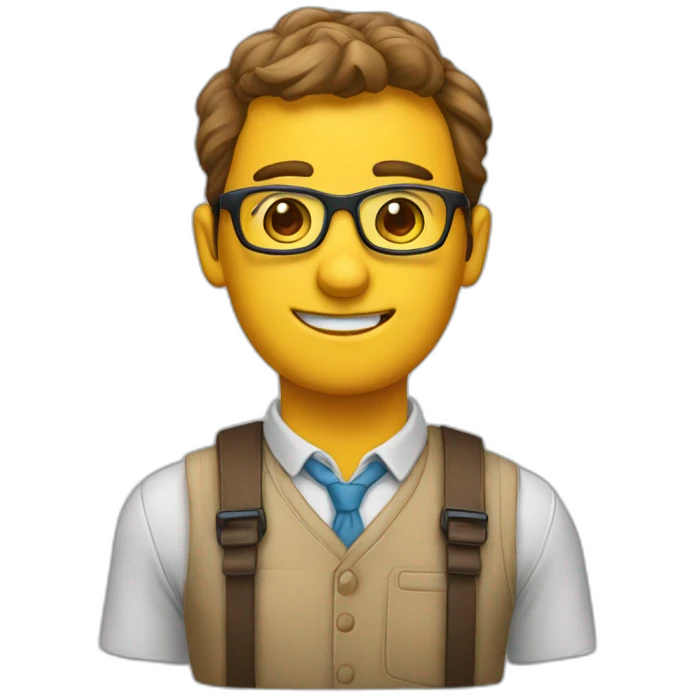 cheeze nerd emoji
