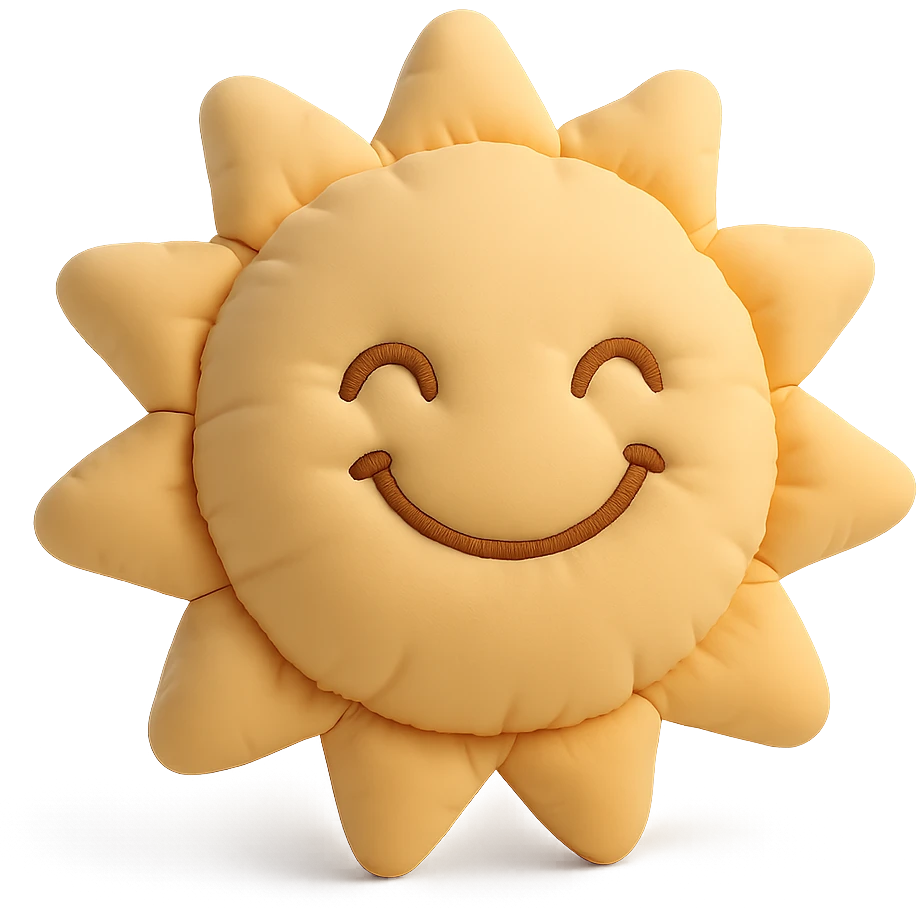 smiling sun emoji